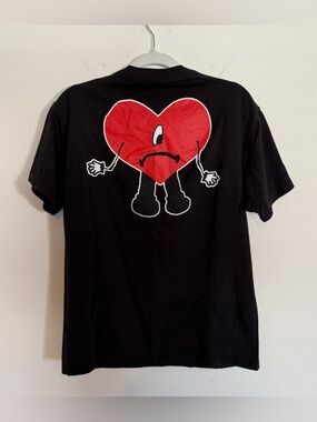 Bad Bunny Un Verano Sin Ti Staff Tee Shirt Black Medium